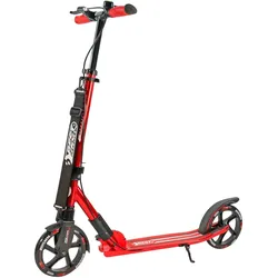 Cityroller BEST SPORTING "City-Scooter schwarz rot", schwarz (schwarz, rot), Scooter