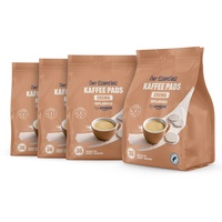 by Amazon Kaffeepads Crema 100% Arabica, Geeignet für Senseo Maschinen, Mittlere Röstung, 36 Stück, 4er-Pack