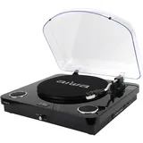 Aiwa GBTUR-120BKMKII: Plattenspieler, Schwarz