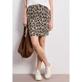 STREET ONE Miniröcke Beige/Animalprint 40
