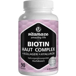 Biotin Haut Komplex hochdosiert + Kollagen