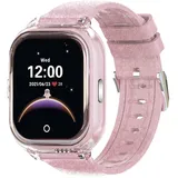 SaveFamily Enjoy 4G Kinder-Smartwatch BT 1,4 Zoll Kunststoffgehäuse pink Sportarmband pink M