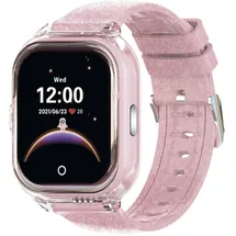 SaveFamily Enjoy 4G Kinder-Smartwatch BT 1,4 Zoll Kunststoffgehäuse pink Sportarmband pink M