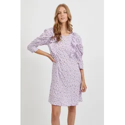 Einsame Langarm -Kleid - rosa - VILA