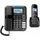 Amplicomms BigTel 1580 Combo EU Schnurgebundenes Seniorentelefon Freisprechen, für Hörgeräte kompatibel, Wahlwiederholung, Anrufbeantworter LED-Di