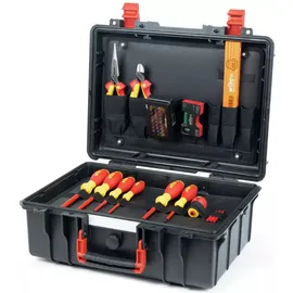 Wiha Werkzeugkoffer Basic Set L 46-tlg.
