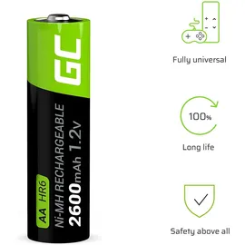 Green Cell HR6 Mignon (AA) 2600 mAh 4 St.