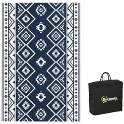 Outsunny Outdoor-Teppich Kunststoff