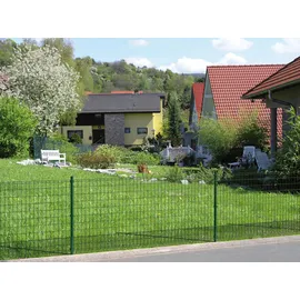 GAH Alberts Fix-Clip Pro Gartenzaun 25 m x 100 cm Grün/Stahl