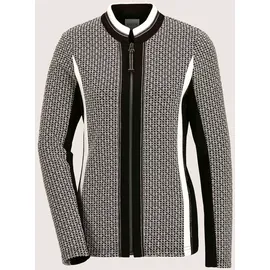 Madeleine Eleganter Jerseyblazer mit Reißverschluss in wollweiß | Gr.: 36