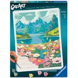 Ravensburger Malen nach Zahlen 1 St. Blumenmeer am Bergsee