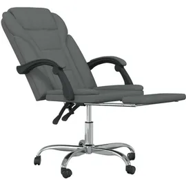 vidaXL Bürostuhl Stoff Dunkelgrau