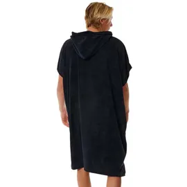 Rip Curl Brand Hooded TOWEL Poncho black / schwarz