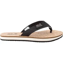 JACK WOLFSKIN Damen Sandalen ECOSTRIDE 2 SLIPPER W, phantom / cork, 38