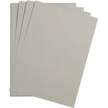 Clairefontaine Maya Bastelkarton 185g A4 25 Bogen hellgrau