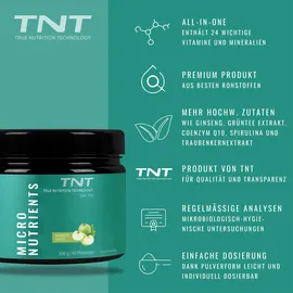 TNT (True Nutrition Technology) TNT Micronutrients Saurer Apfel Pulver 360 g