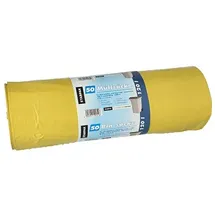 Papstar Starpak Müllsäcke, LDPE 120 l 110 cm x 70 cm blau,