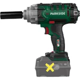 Parkside PARKSIDE® 20 V Akku-Drehschlagschrauber »PASSK 20-Li C4«, ohne Akku und Ladegerät