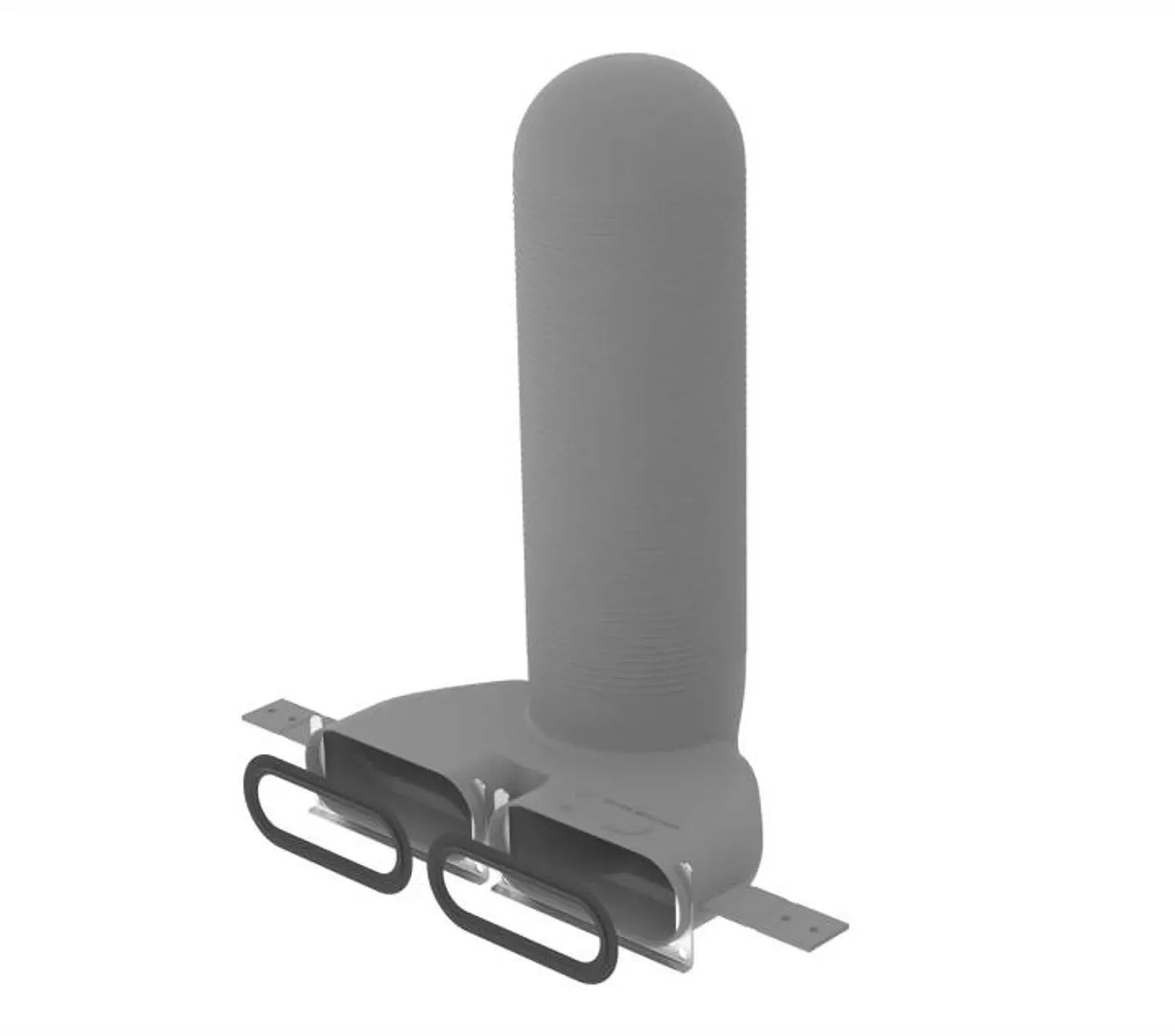 Zehnder Luftdurchlassgehäuse CLRF DN 125 2x flat 51