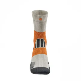 Bauerfeind Sports Herren Trail Run Mid Cut Socks grau