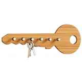 Zeller Schlüsselbrett 4 cm x 12,5 cm Beige/Braun