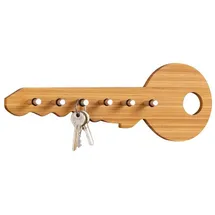 Zeller Schlüsselbrett 4 cm x 12,5 cm Beige/Braun