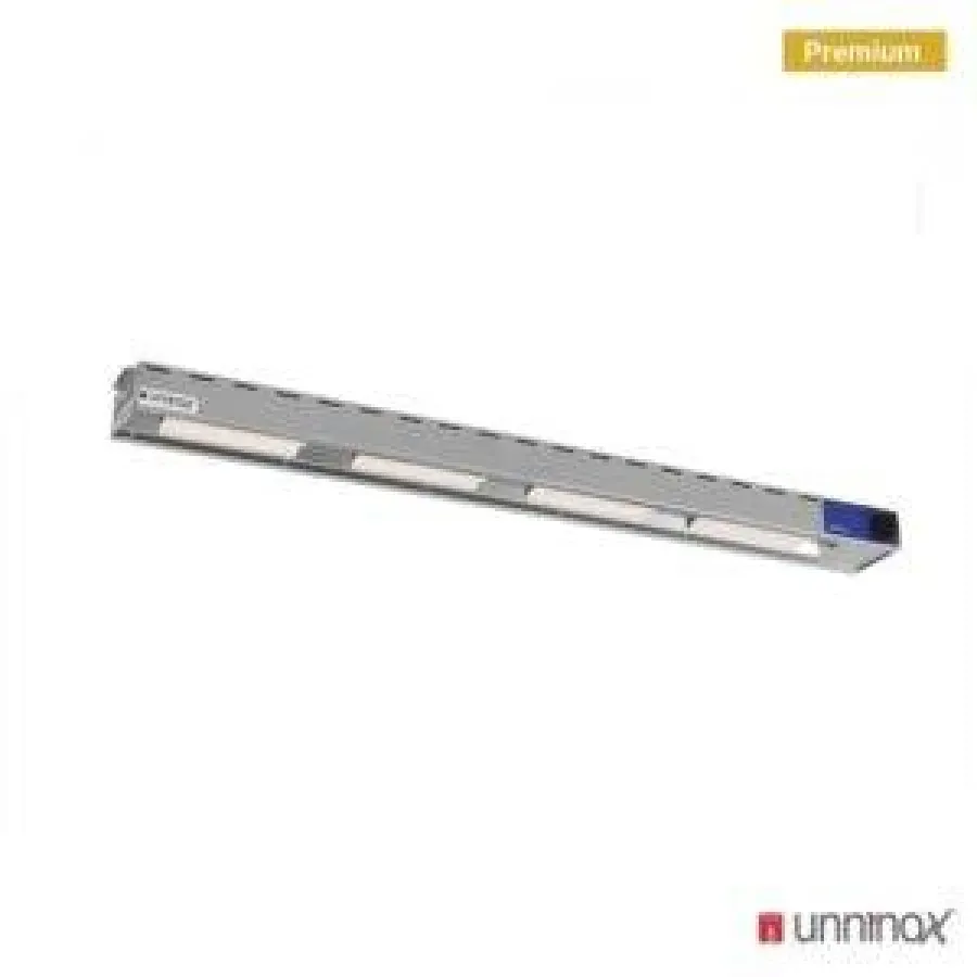 Keramik-Deckenwärmer 1600mm Edelstahl 4x250W