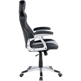 Beliani Explorer Kunstleder Schwarz