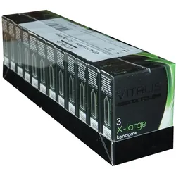 PREMIUM «X-Large» extra lange Kondome mit etwas mehr Umfang (36 Kondome) 36 St