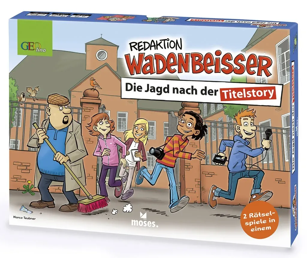 moses 60028 - Redaktion Wadenbeißer: auf der Jagd nach der Titelstory (Neu differenzbesteuert)