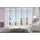 VISION S Schmidt Schiebewand Rom 5er-Set Polyester Weiß 60 x 260 cm