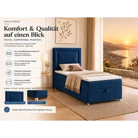 Best For Home Trinity K3 90 x 200 cm Blau