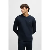 Boss Pyjamaoberteil »Waffle LS-Shirt« BOSS Dark Blue 403
