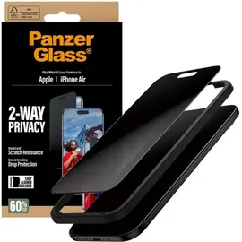 Panzer Glass PanzerGlass® 2-Way Privacy Displayschutz iPhone Air Ultra-Wide Fit m. EasyAligner