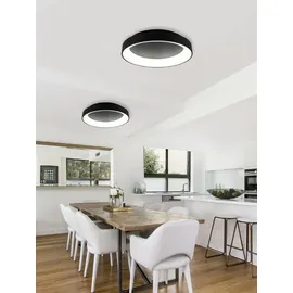 Trio LED Deckenleuchte Girona Weiß matt 120 mm x 600 mm x 600 mm