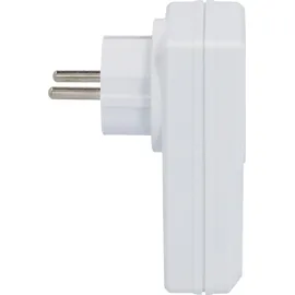 Unitec Funkfernschalterset Indoor mit Selbstlernfunktion, Funksteckdosen Set, 3 Steckdosen+ 1 Fernbedienung, weiß