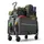 Relaxdays Bollerwagen faltbar schwarz/grau