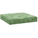 vidaXL Palettenkissen 60 x 60 x 8 cm Blattmuster 1 St.