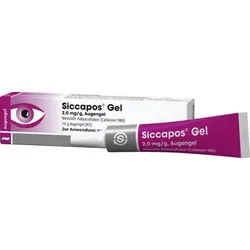 Siccapos Gel 10 g Augengel