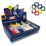 BASI Schlüsselclip 8560-9000 8-farbig 1 Set