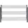 Idimex Dublin 80 x 45 x 29 cm grau / grau