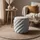 lookway Pouf 42 x 41 x 42 cm Grau