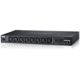ATEN PE6208G IP-Fernschaltsteckdose, 8 Port, 1HE, 7xC13, 1x C19, 16A, Energiemessung, schwarz