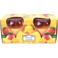 HS Candle Duftkerze Creation Kerzen 2er Pack Mango Sorbet