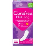 Carefree - Slipeinlagen 'Plus Long' ohne Duft 200 St. 5x40 St Inkontinenzslip