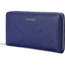 Frentree Frentree® Clutch Geldbörse Damen - Portemonnaie Damen 100% mit 16 Kartenfächern und Smartphonefach Herbst- und Winterfarben - Royalblau