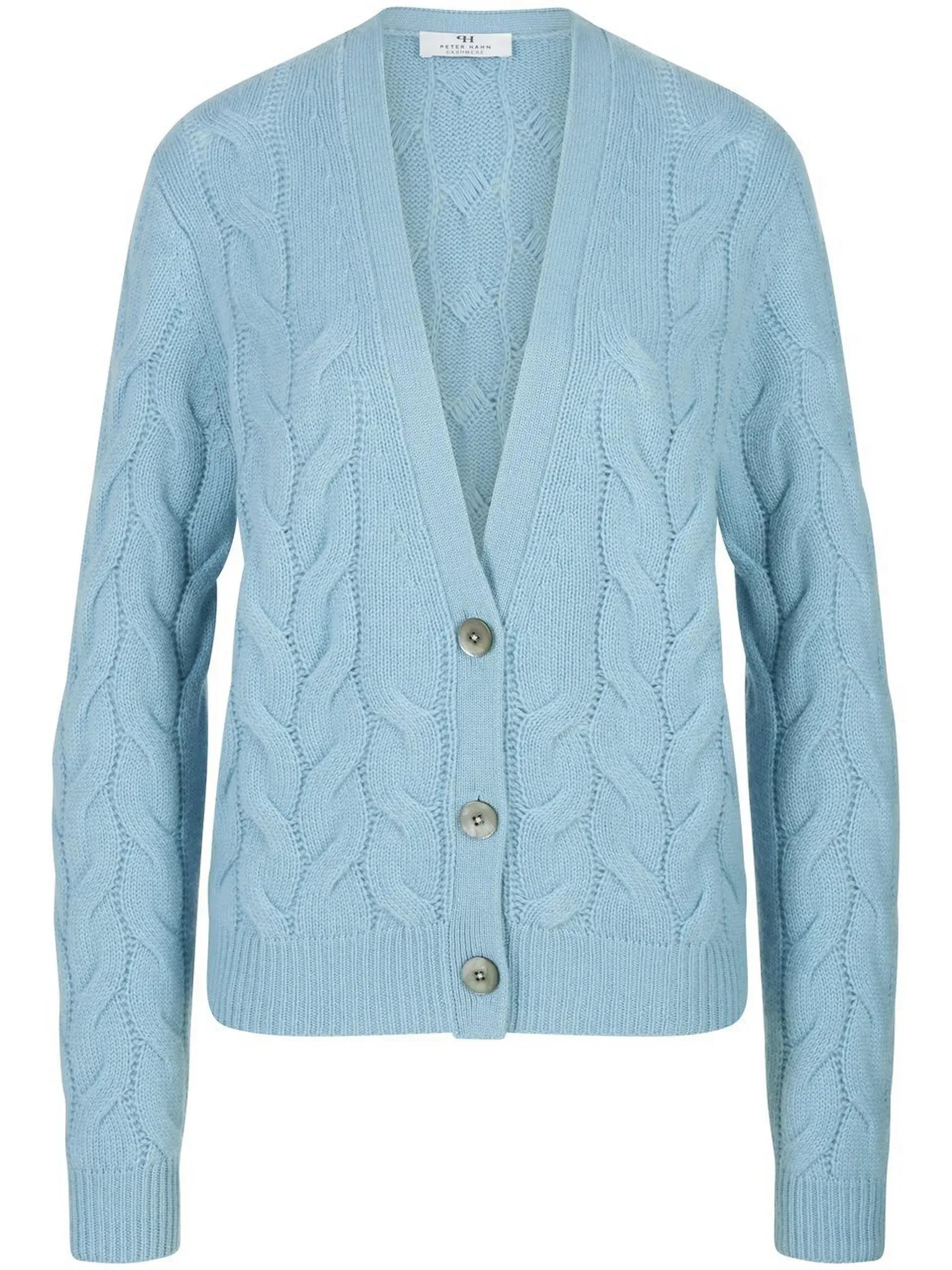 Strickjacke Peter Hahn Cashmere blau