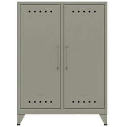 BISLEY Sideboard Fern Middle, FERMID645 lichtgrau 80,0 x 40,0 x 110,0 cm
