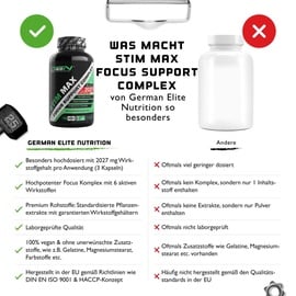 German Elite Nutrition Stim MAX 180 Kapseln