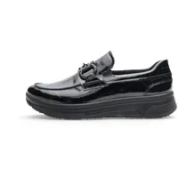 ARA Damen Sapporo Slipper Schwarz 38.5 EU Weit